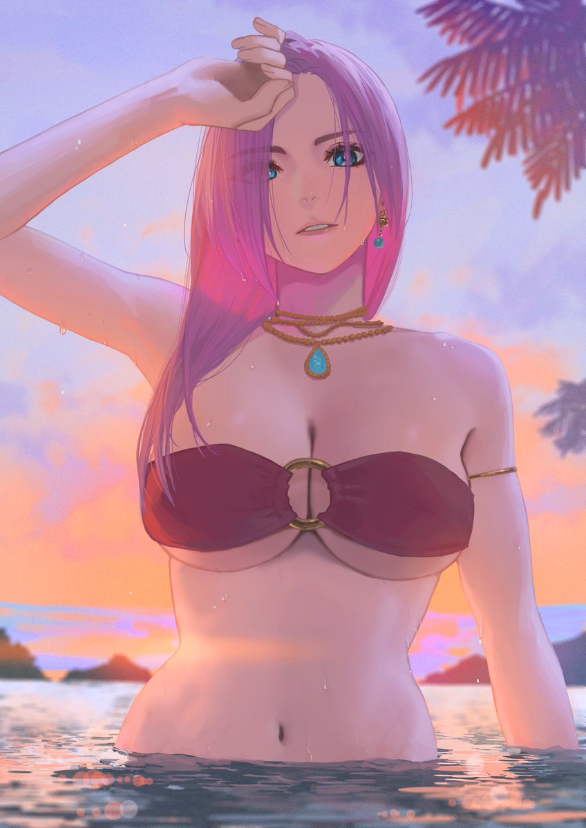 elise (dead or alive and 3 more) drawn by hara_kenshi