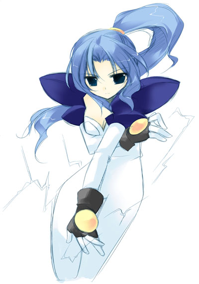 chris ryan (psychic force) drawn by minazuki_haruka