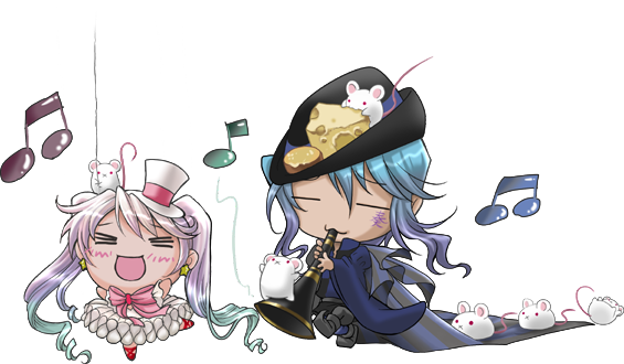 the pied piper of hamelin drawn by itto_maru