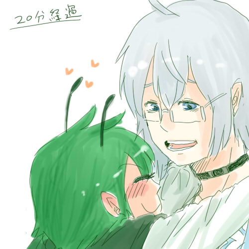 morichika rinnosuke and wriggle nightbug (touhou) drawn by junda