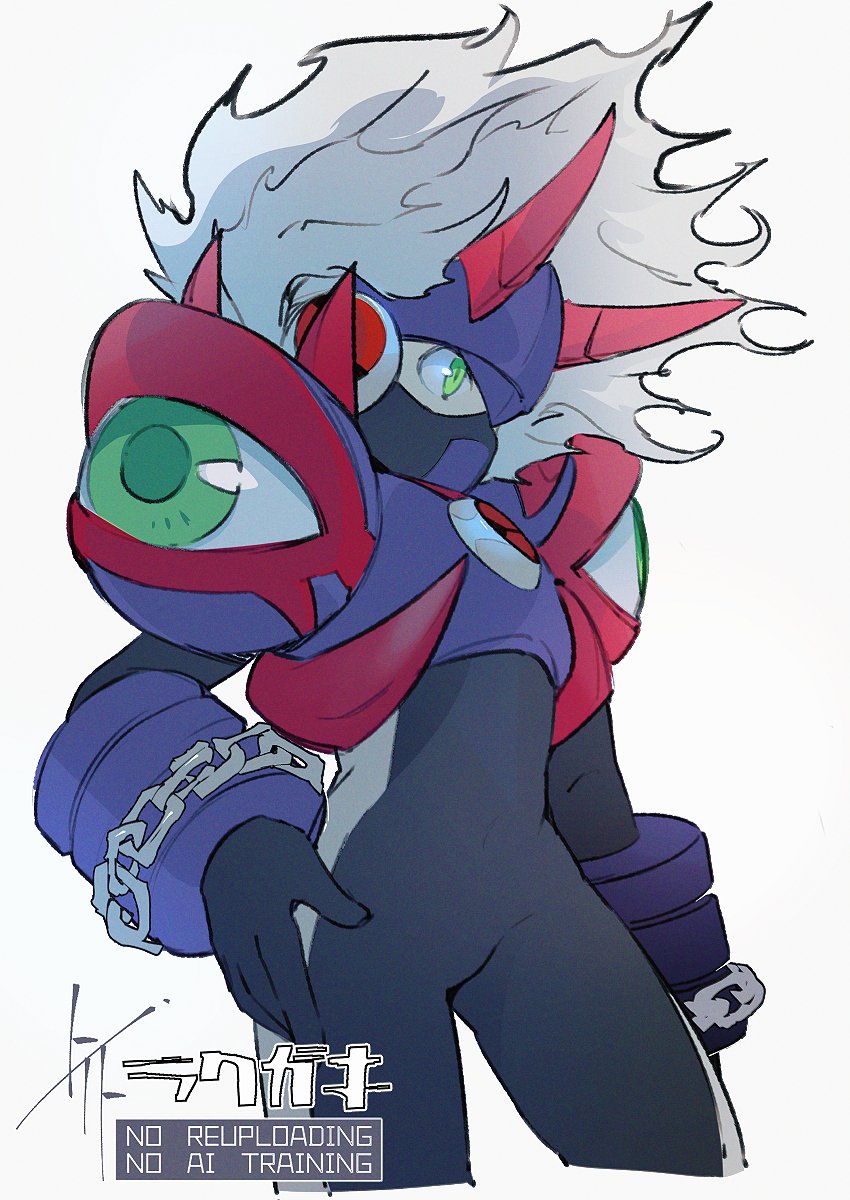 megaman.exe and eraseman.exe (mega man and 2 more) drawn by to_i_to_io