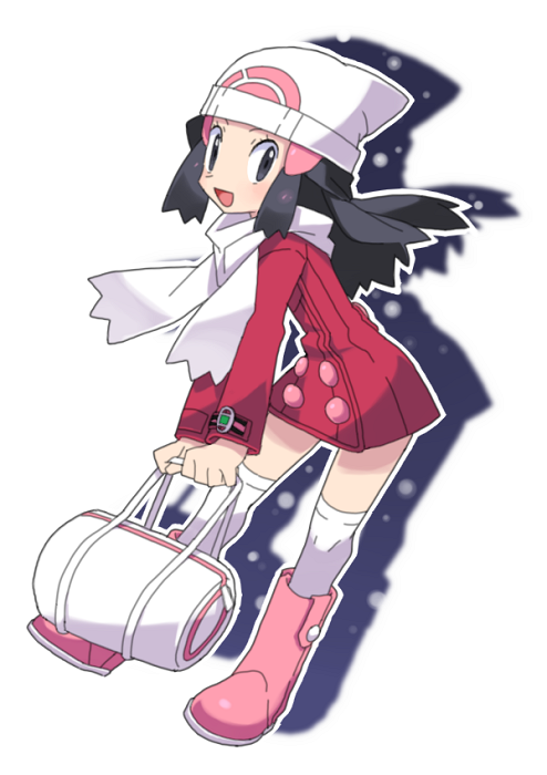 dawn (pokemon and 2 more) drawn by 16_ban
