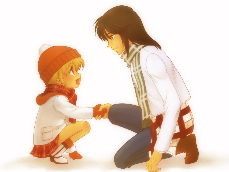 hayama mizuki and kuze shuuichi (ef) drawn by akaza_shiro