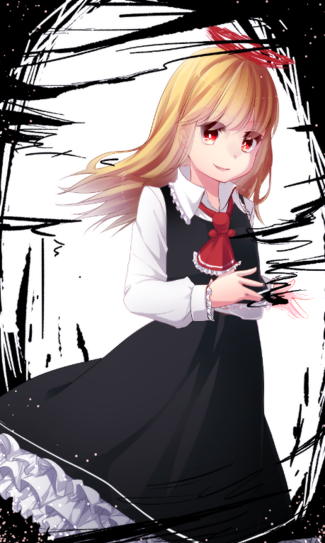 rumia and ex-rumia (touhou) drawn by kaoru_(rena12345)