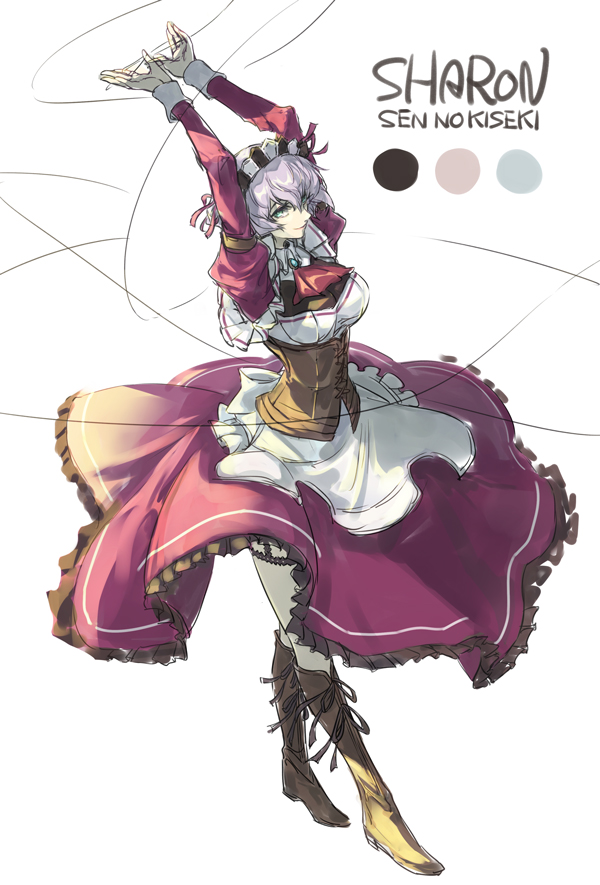 sharon kreuger (eiyuu densetsu and 2 more) drawn by irise_ryouji
