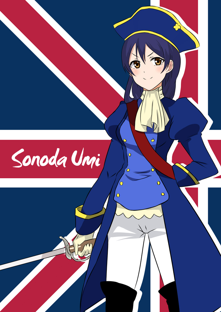 sonoda umi (love live! and 1 more) drawn by zuihou_(hechen121)