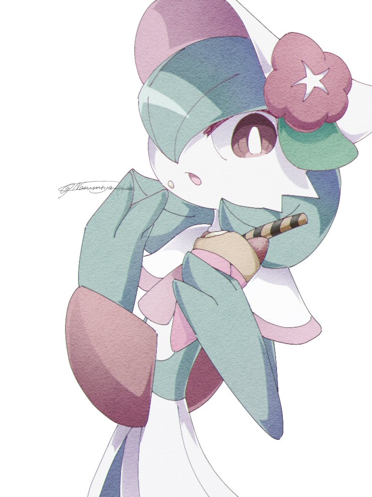 gardevoir (pokemon and 1 more) drawn by narumiya_pkmn