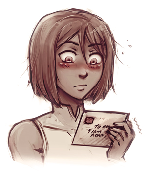 korra (avatar legends and 1 more) drawn by iahfy