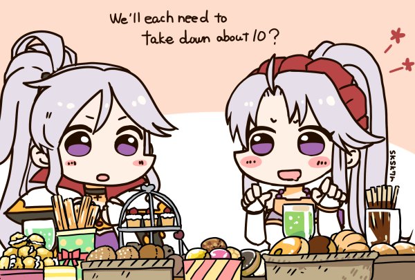 ishtar and tailtiu (fire emblem and 2 more) drawn by sksk7r