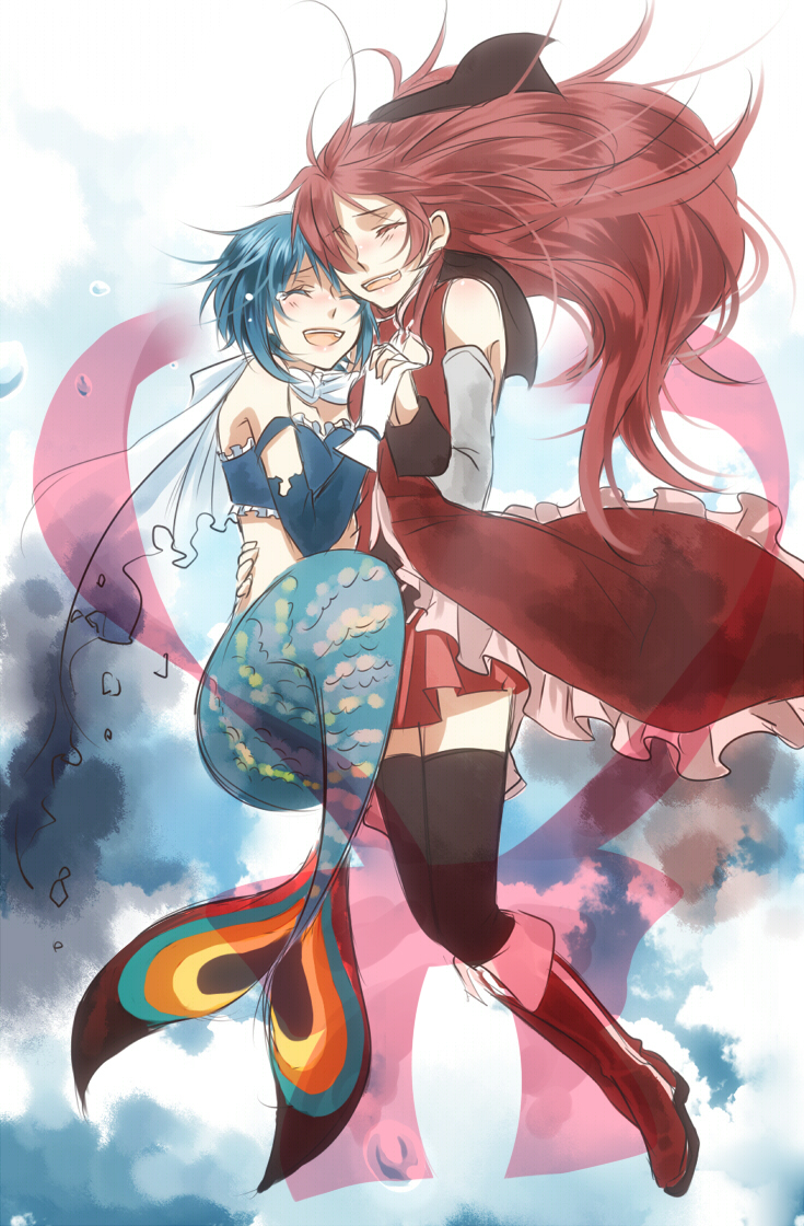 miki sayaka, sakura kyoko, and oktavia von seckendorff (mahou shoujo madoka magica) drawn by awaitsu_toto