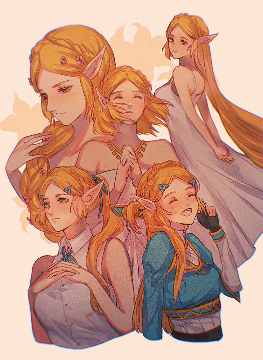 princess zelda (the legend of zelda and 1 more) drawn by sera_(serappi)