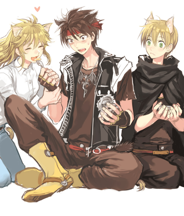 orphen, cleo everlastin, and majic lin (majutsushi orphen) drawn by nanatoki