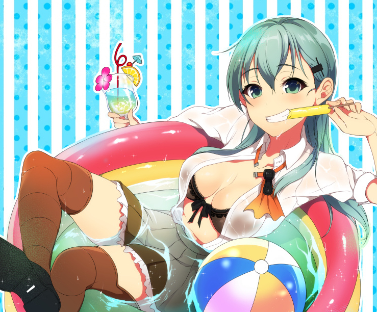 suzuya (kantai collection) drawn by pochi_(pochi-goya)