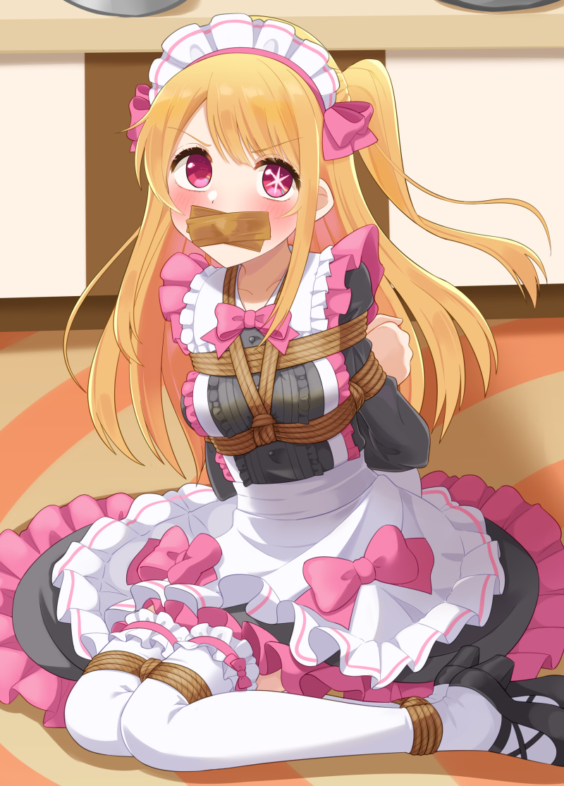 hoshino ruby (oshi no ko) drawn by mukanata