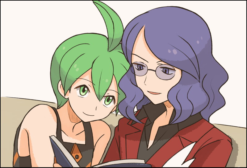 lucian and aaron (pokemon and 1 more) drawn by akr_(tvfz2233)