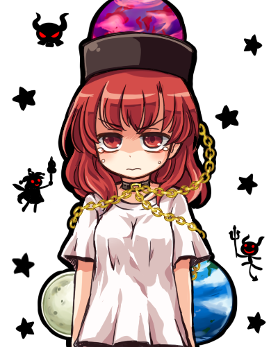 clownpiece and hecatia lapislazuli (touhou) drawn by pote_(ptkan)
