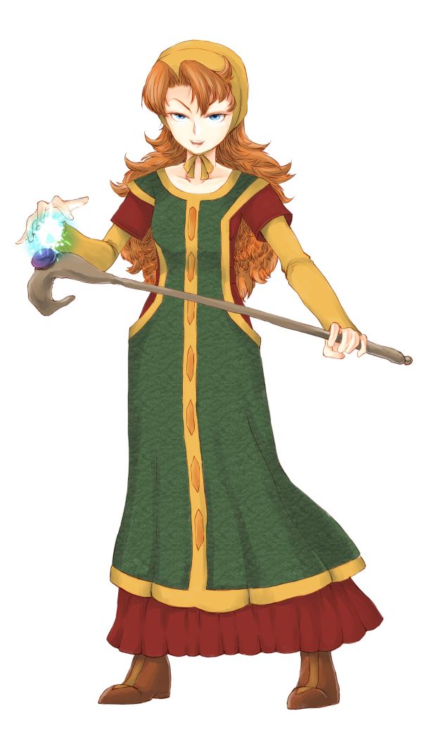 maribel (dragon quest and 1 more) drawn by minato_(leap-up)