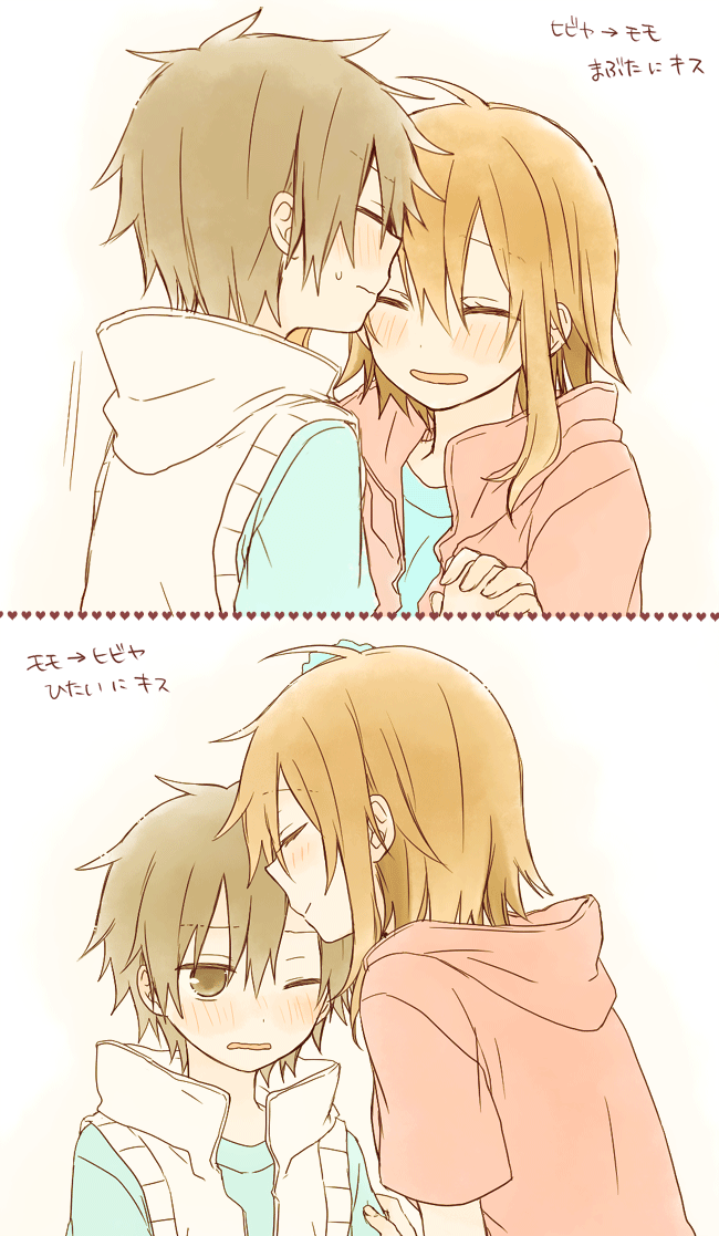 kisaragi momo and amamiya hibiya (kagerou project) drawn by chiyo_82