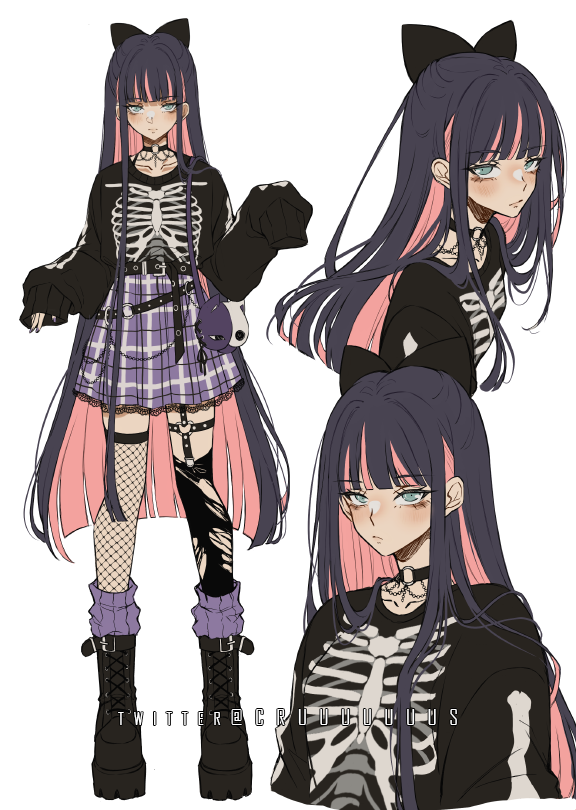 stocking (panty & stocking with garterbelt) drawn by criis-chan