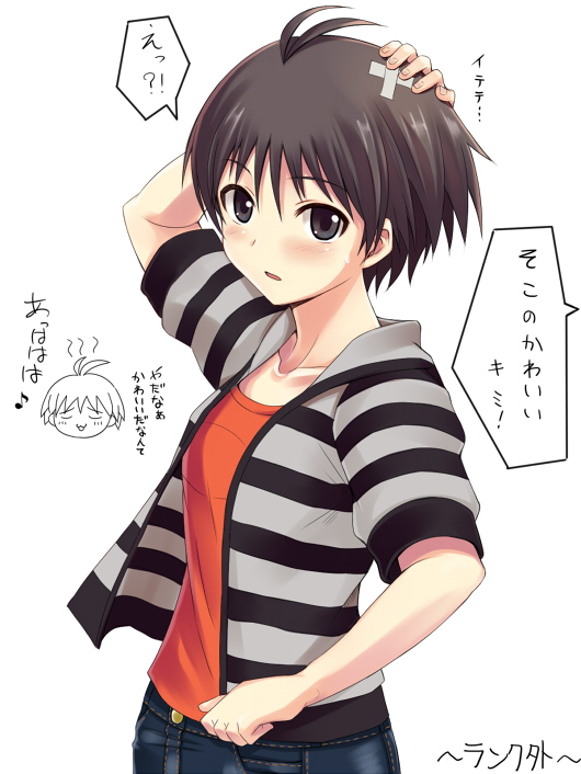kikuchi makoto (idolmaster and 1 more) drawn by kisugi_akira