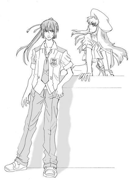 sheryl nome and saotome alto (macross and 1 more)