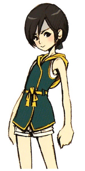 yuffie kisaragi (final fantasy and 2 more) drawn by nomura_tetsuya