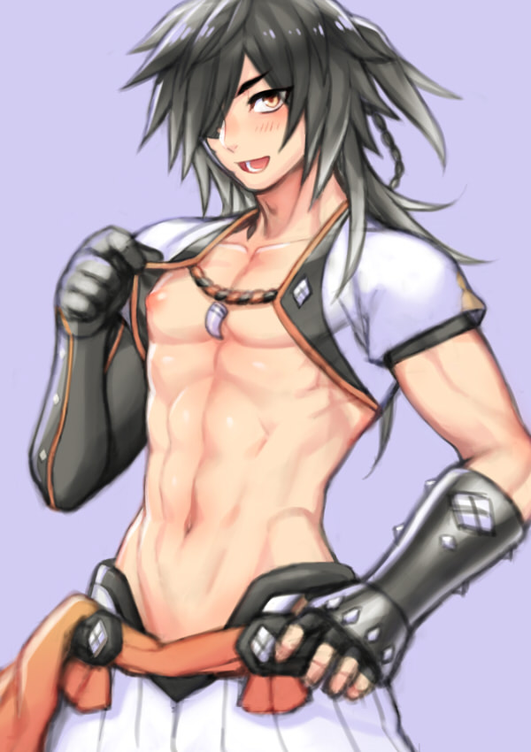 rokurou rangetsu and shigure rangetsu (tales of and 1 more) drawn by folks_(nabokof)