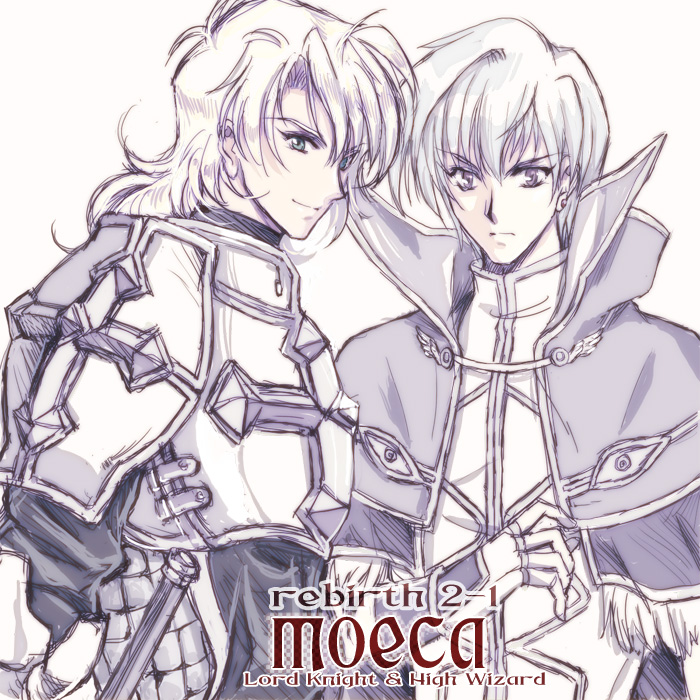high wizard and lord knight (ragnarok online) drawn by shijou_satori