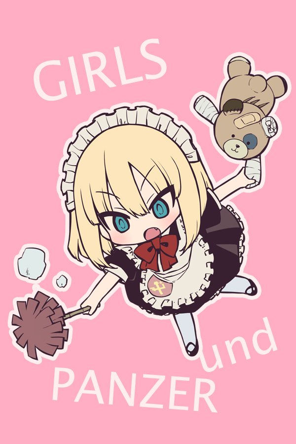 katyusha and boko (girls und panzer) drawn by hama_chon