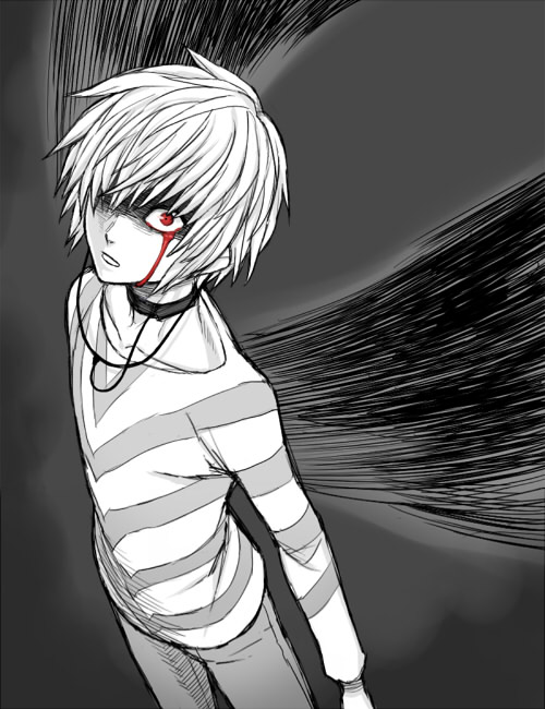 accelerator (toaru majutsu no index and 1 more) drawn by folks_(nabokof)