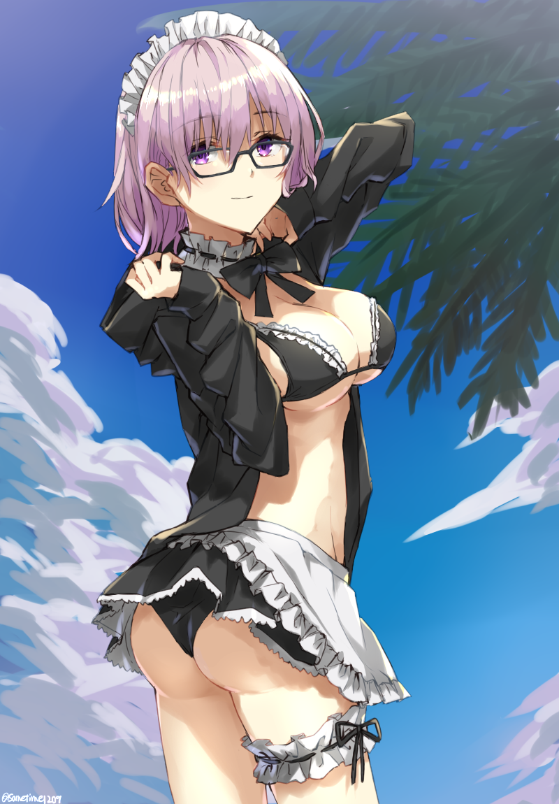artoria pendragon, mash kyrielight, and saber alter (fate and 1 more) drawn by somechime_(sometime1209)