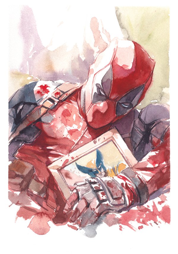 wolverine and deadpool (marvel and 2 more) drawn by itoscaresme