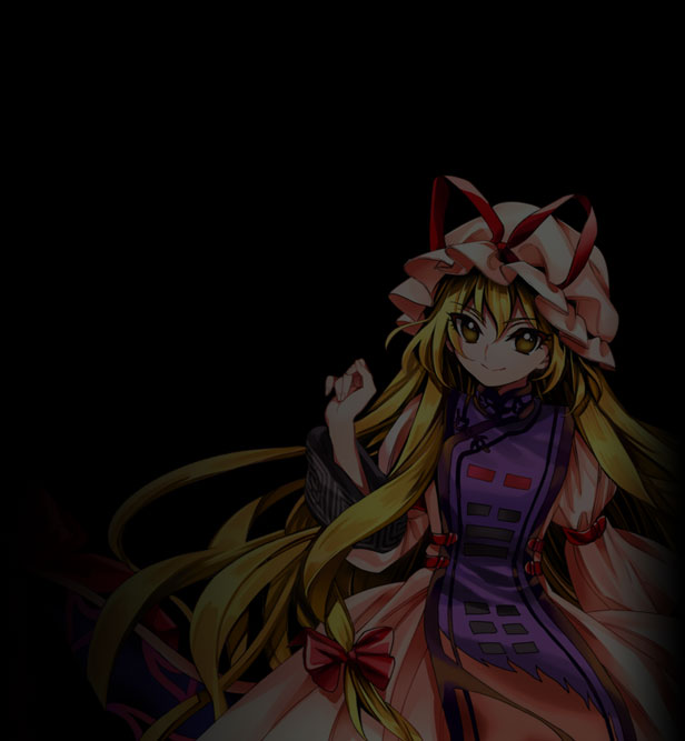 yakumo yukari (touhou and 1 more) drawn by harukawa_moe
