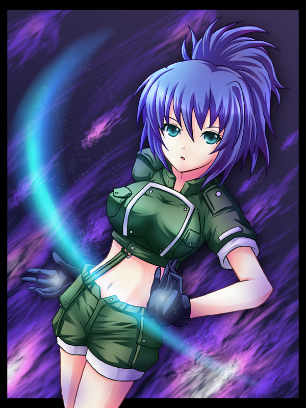 leona heidern (the king of fighters) drawn by ryusei2u