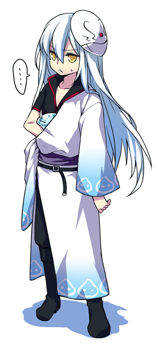 sakata gintoki and rimuru tempest (gintama and 1 more) drawn by esythqua