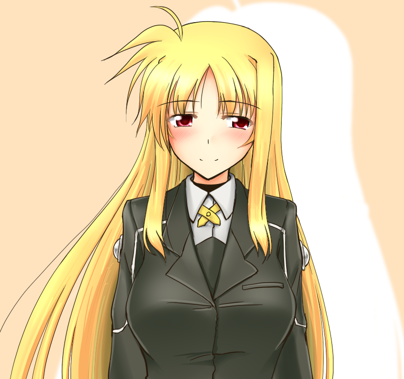 fate testarossa (lyrical nanoha and 1 more) drawn by moonlight_(base)