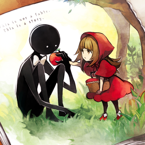 little red riding hood, alice, and deemo (little red riding hood and 2 more) drawn by hk_(nt)