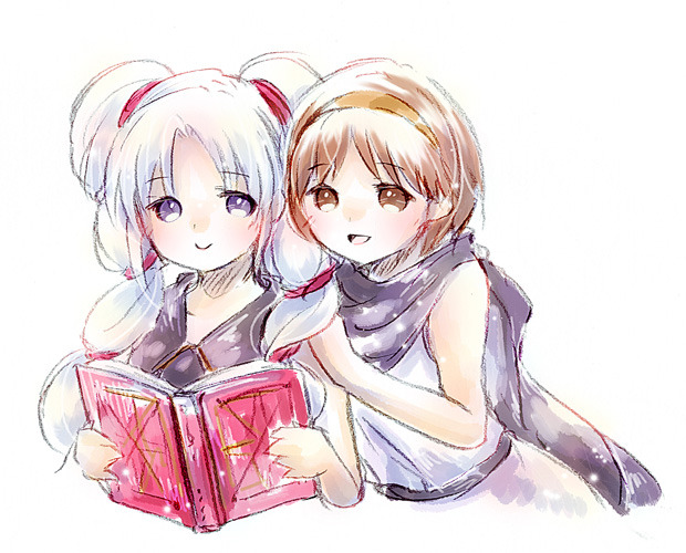 tine and linda (fire emblem and 1 more) drawn by kitazawa_eri