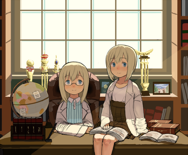 erica hartmann and ursula hartmann (world witches series and 2 more) drawn by kirusu