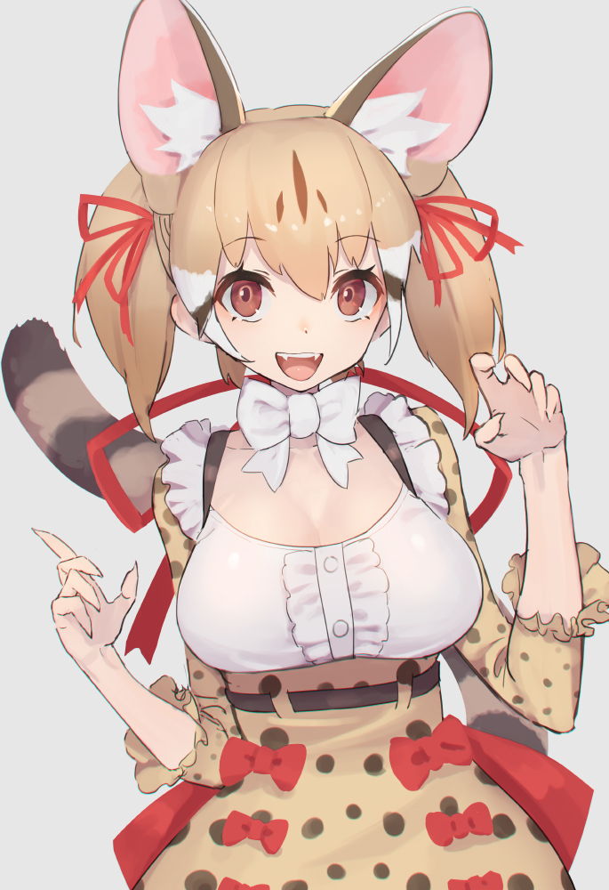 large-spotted genet (kemono friends and 1 more) drawn by don3