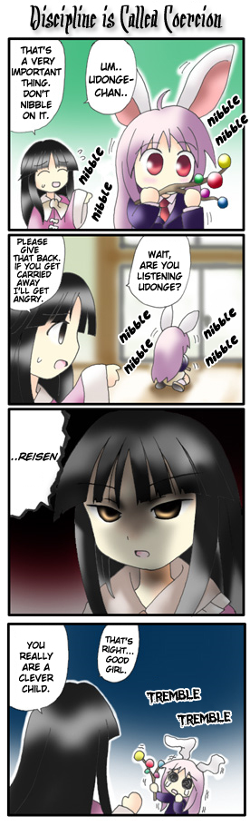 reisen udongein inaba and houraisan kaguya (touhou) drawn by morogami_ryou