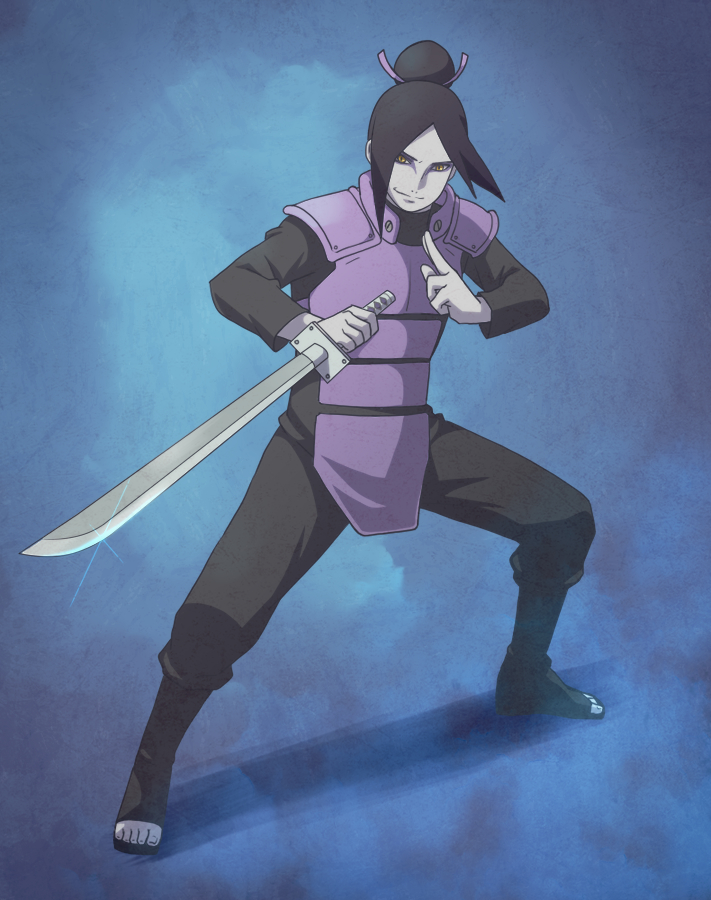 orochimaru (naruto and 1 more) drawn by makidsume