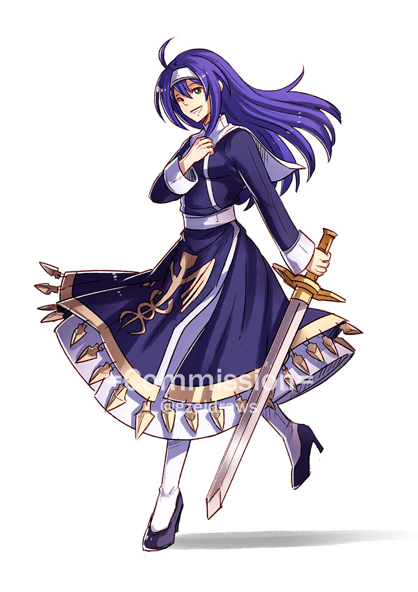 mia and orie ballardiae harada (fire emblem and 4 more) drawn by gzei
