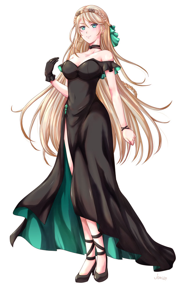 elaine auclair (eiyuu densetsu and 2 more) drawn by xiacheng_tatsuya