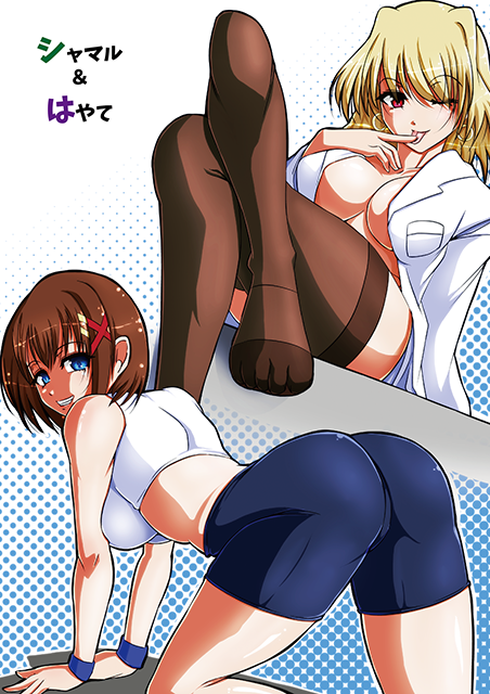 yagami hayate and shamal (lyrical nanoha and 1 more) drawn by tappa_(esperanza)