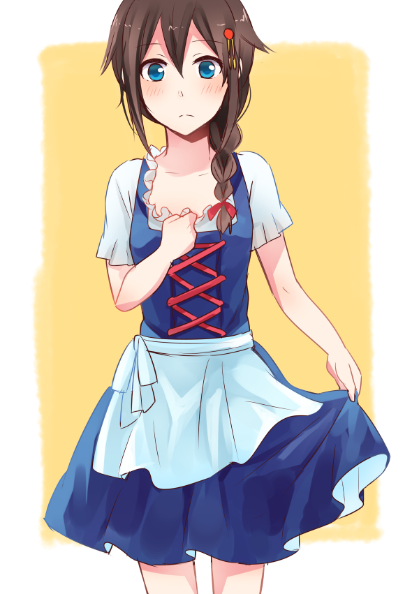 shigure (kantai collection) drawn by shika_(hachilemon) | Danbooru