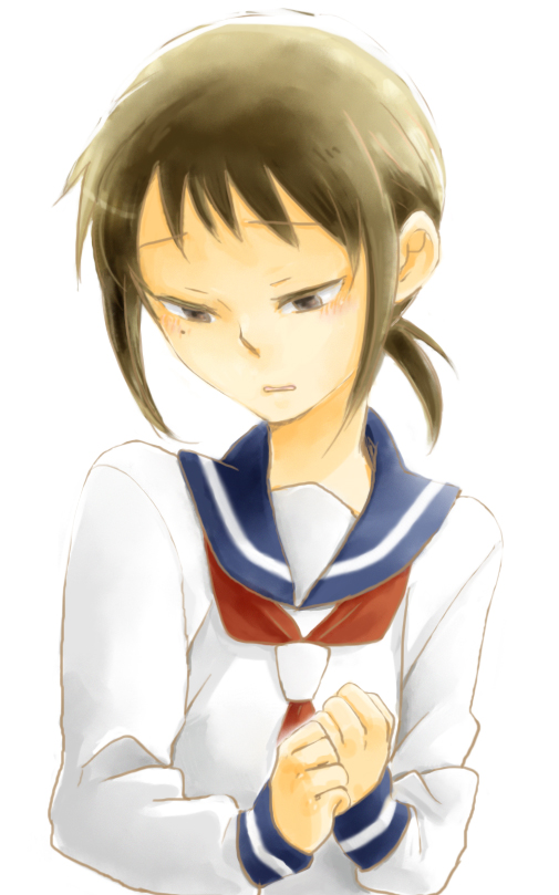 kaga ai (sayonara zetsubou sensei) drawn by raikou_(symposion)