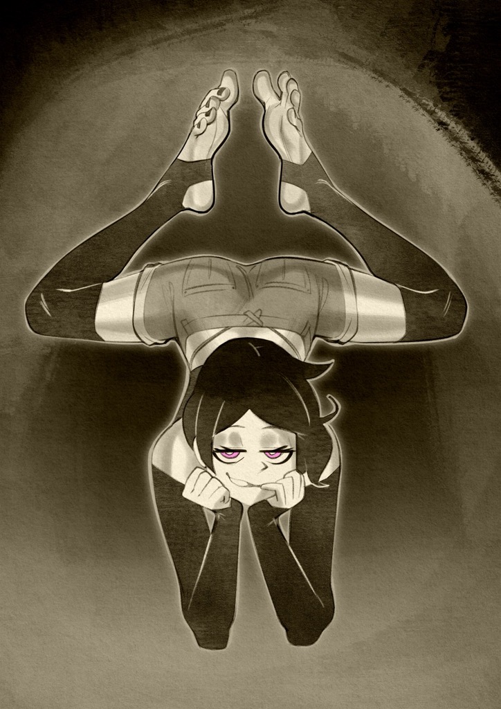 ashley graves (the coffin of andy and leyley) drawn by xu53r