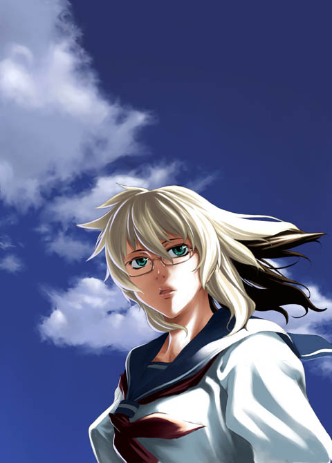 oono hikaru (take on me) drawn by takemura_sessyu