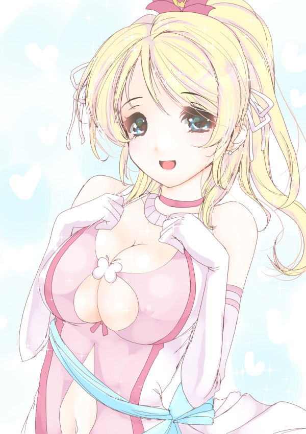 ayase eli (love live! and 1 more) drawn by frapowa